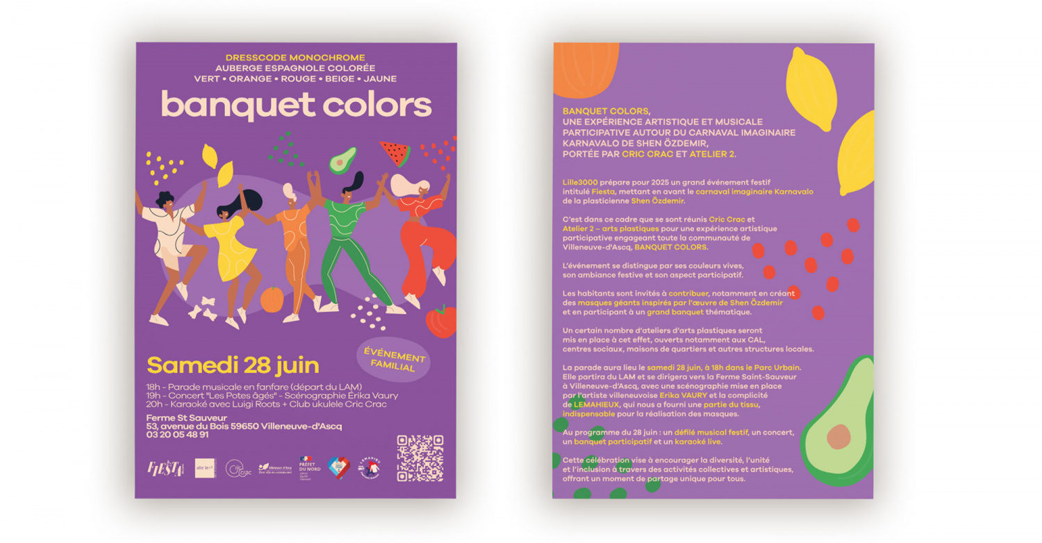 Banquet colors / Lille 3000